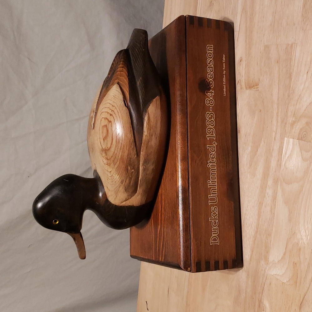 Ducks Unlimited 1983-84 Season wood box